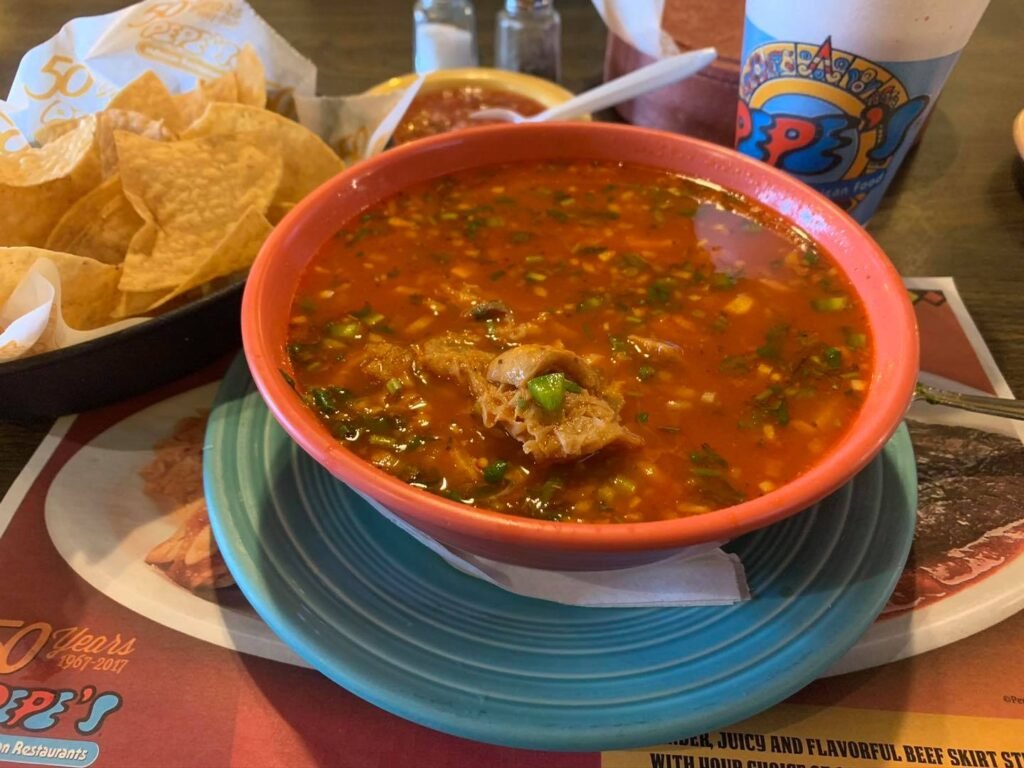 Authentic Mexican dish with rice, beans, and fresh ingredients served at Pepe’s Mexican Restaurant in Chicago.