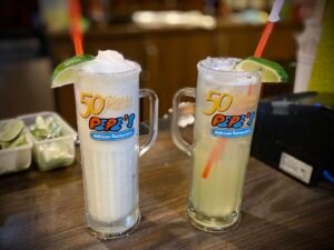 Refreshing margaritas and Mexican drinks served at Pepe’s Mexican Restaurant.