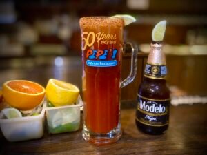 Refreshing margaritas and Mexican drinks served at Pepe’s Mexican Restaurant.